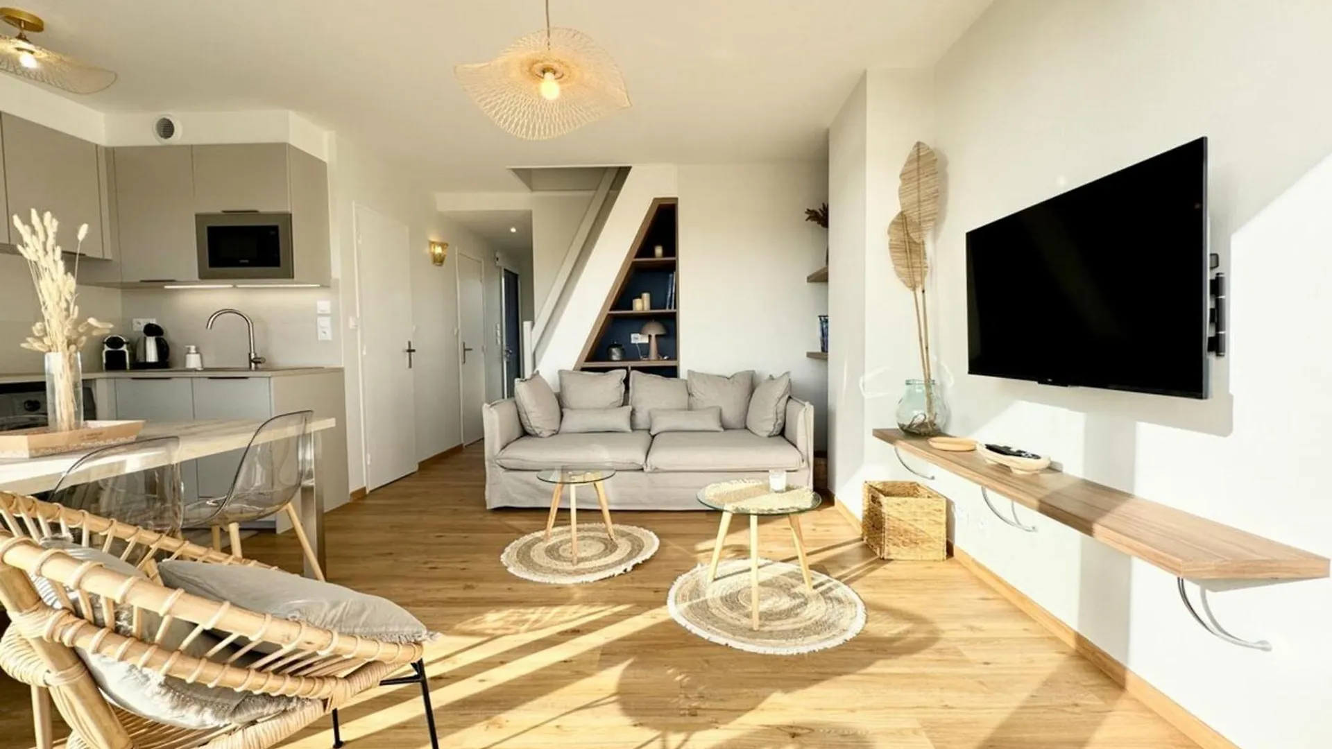Magnifique ! T3 Les Pieds Dans L'Eau Vue Mer Ploemeur Appartement